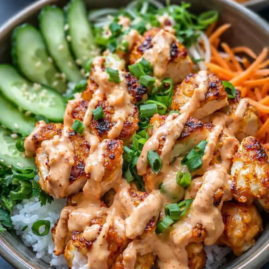 Bang Bang Chicken Bowl – Amazing 35-Minute Sweet & Spicy Dinner 4 Bang Bang Chicken Bowl