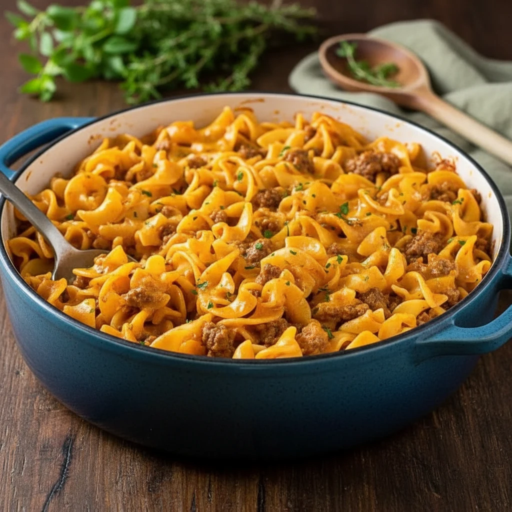 Beef Noodle Casserole