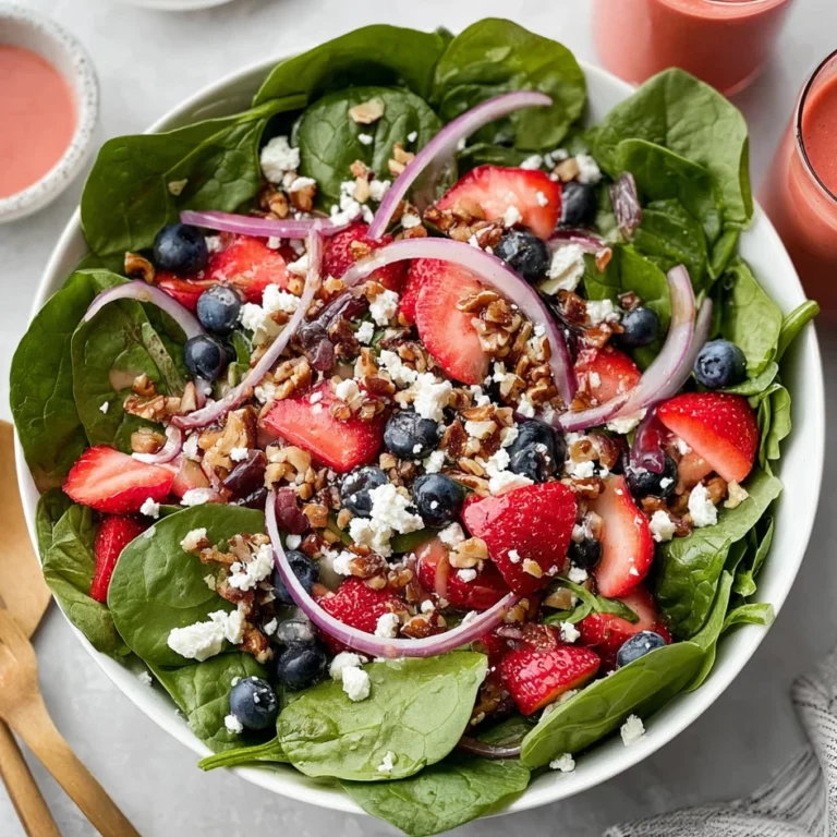 Berry Spinach Salad