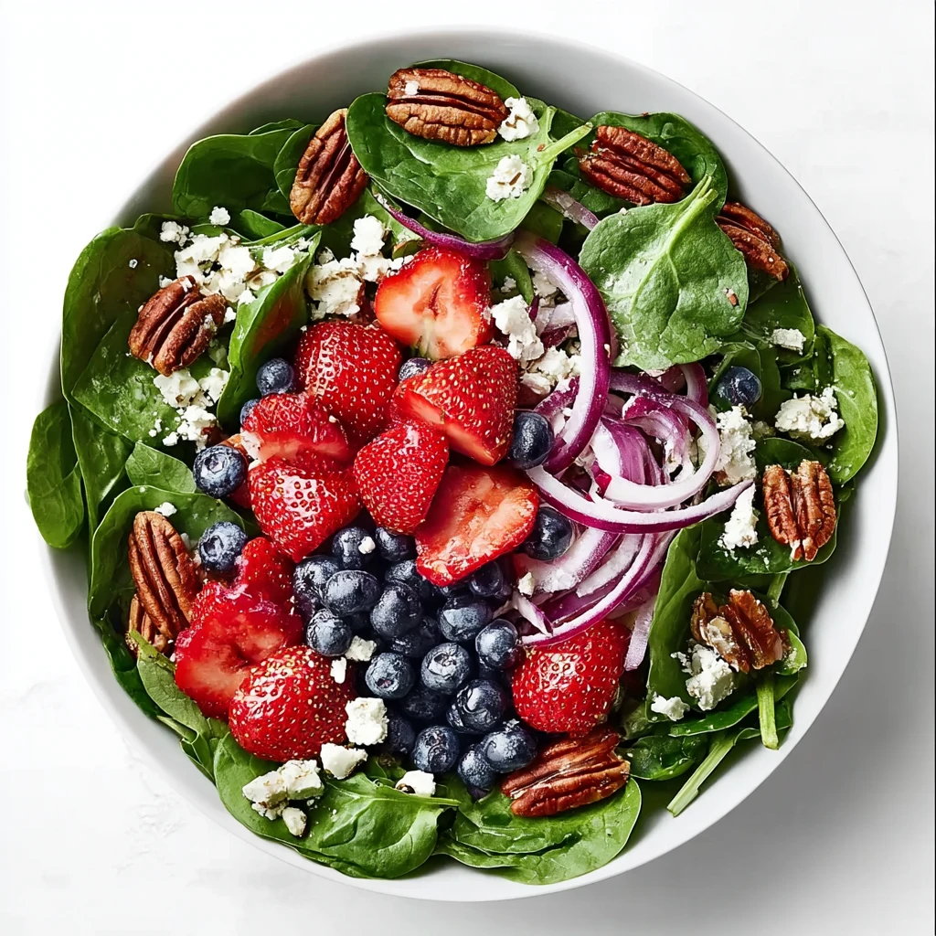 Berry Spinach Salad