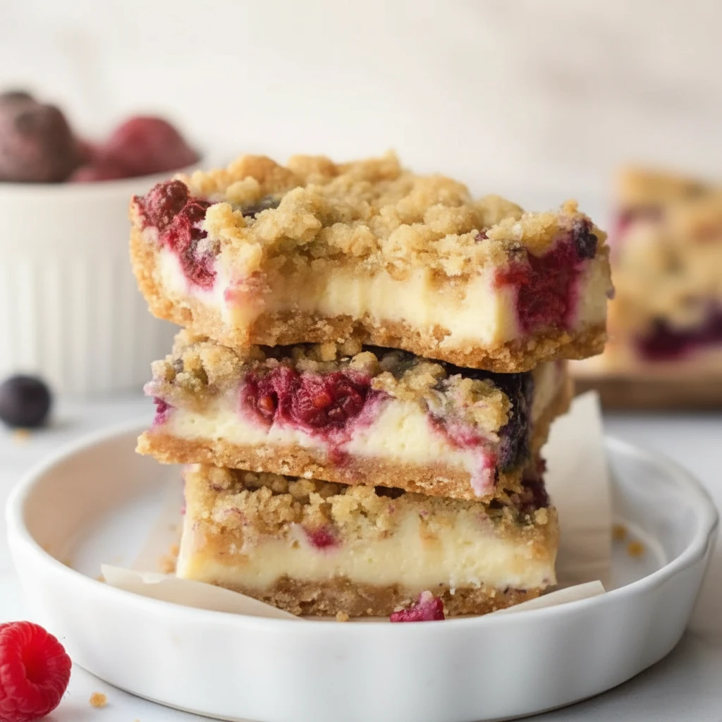 Blueberry Cream Cheese Bars
