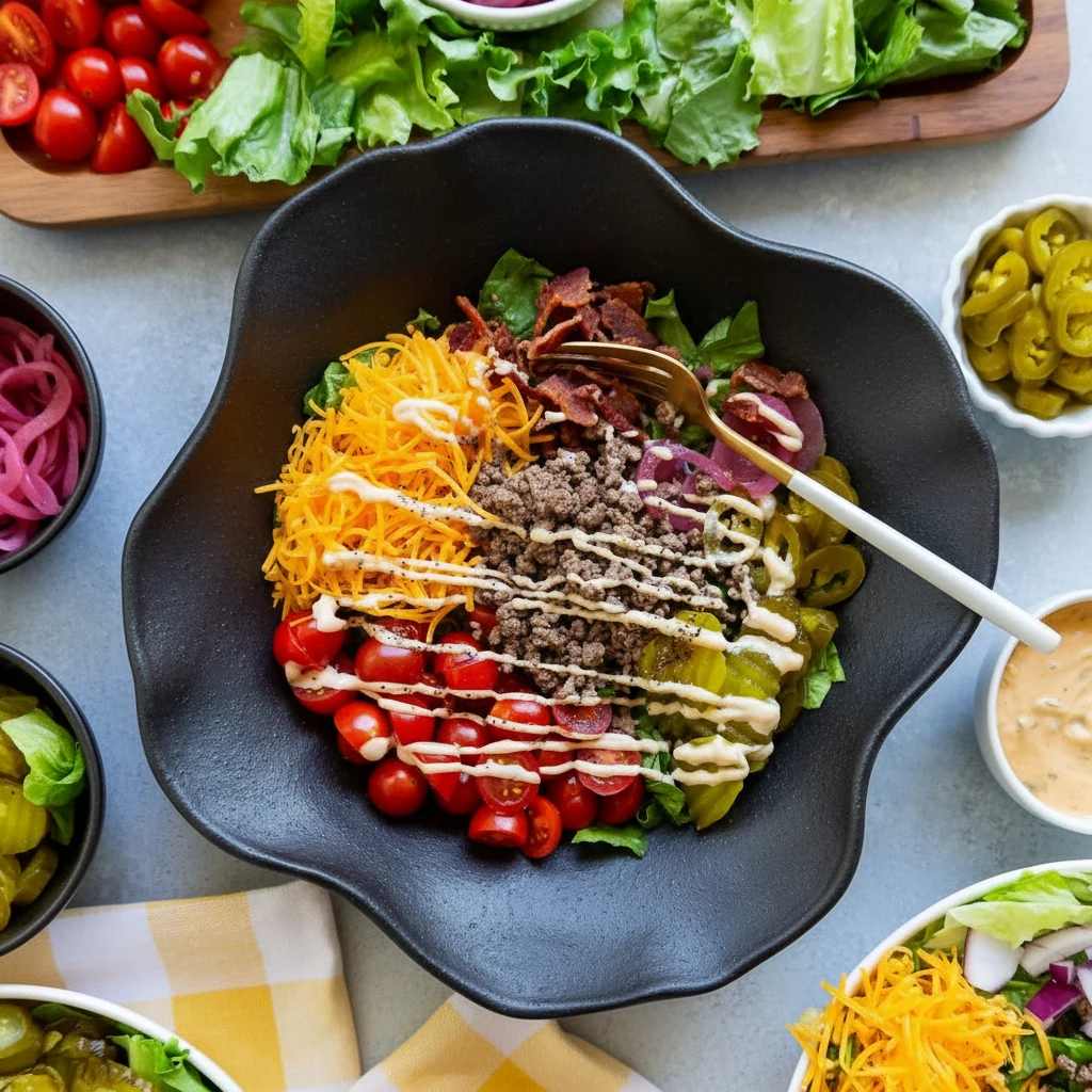 Cheeseburger Bowls