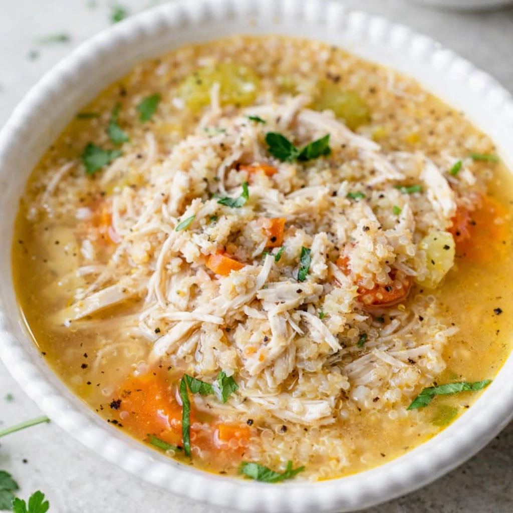 Chicken Quinoa Soup – A Healthy, Protein-Packed One-Pot Favorite 4 Chicken Quinoa Soup