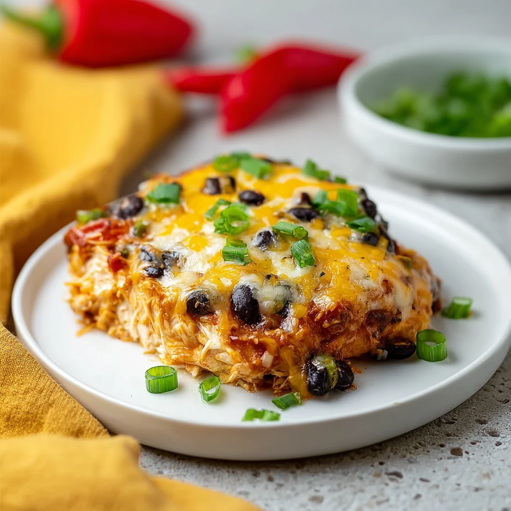 Chicken Taco Casserole
