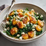 Creamy Spinach Feta Gnocchi