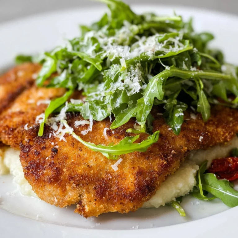 Crispy Chicken Arugula