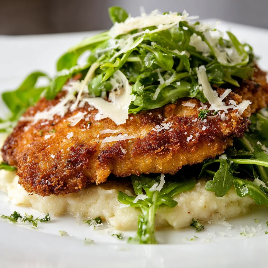 Crispy Chicken Arugula