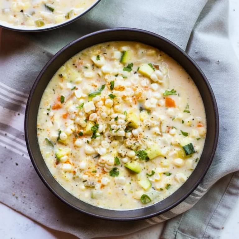 Fresh Corn Chowder