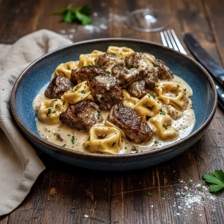 Garlic Steak Tortellini