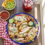 Grilled Salsa Verde Pepper Jack Chicken