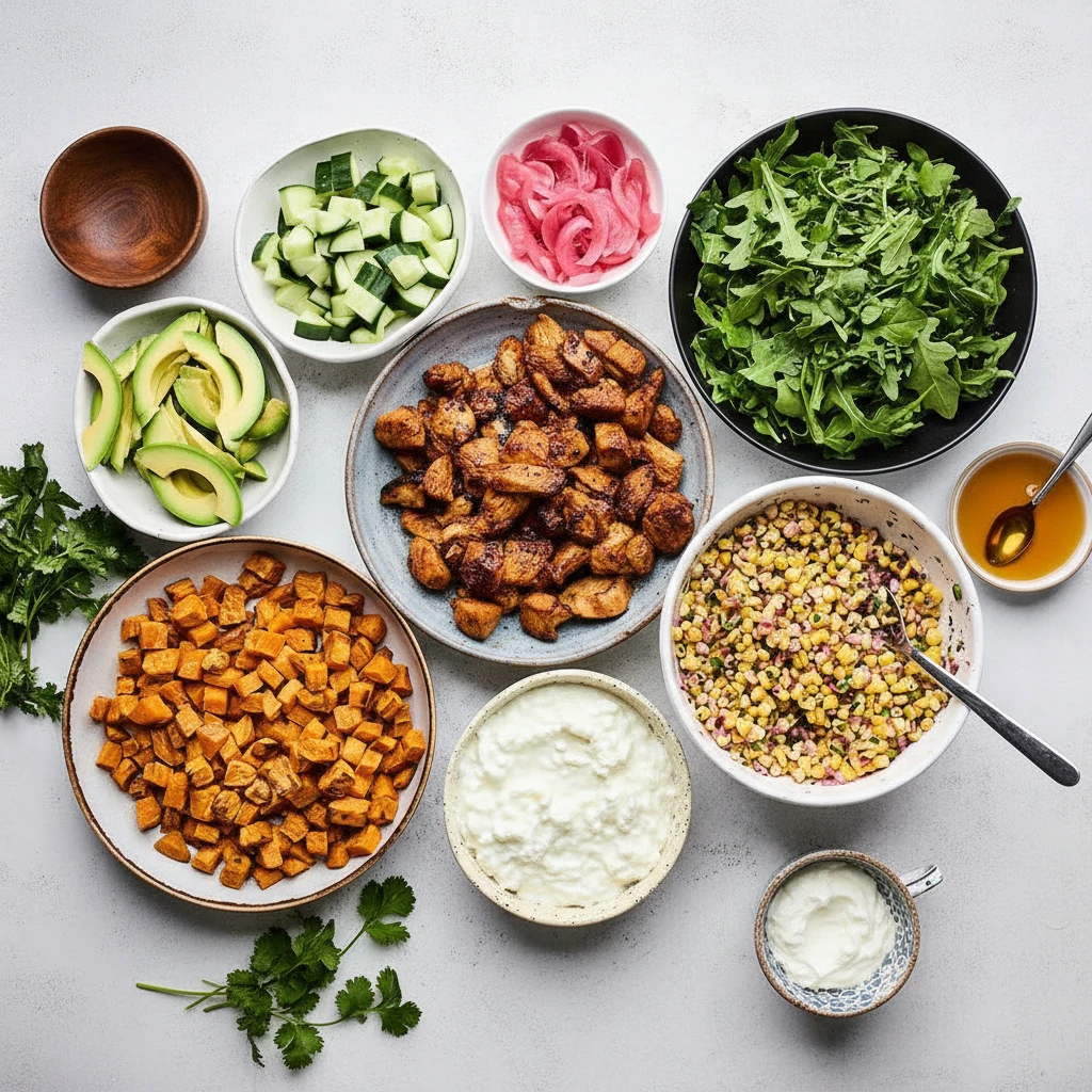 Hot Honey Chicken Bowl – Sweet & Spicy 30 Minute Dinner 4 Hot Honey Chicken Bowl