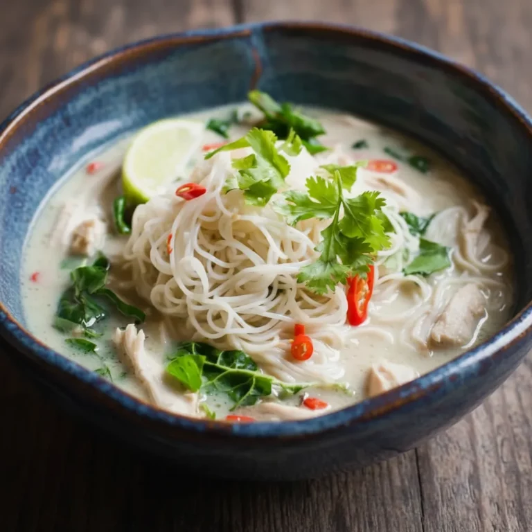 Instant Pot Thai Coconut Chicken Soup