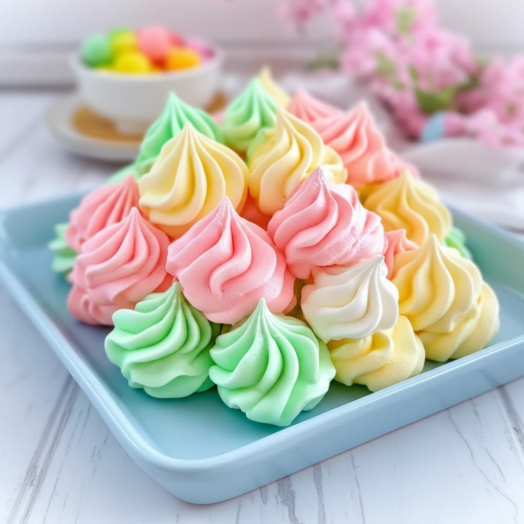 Jello Meringue Cookies