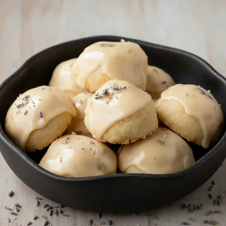 Lavender Shortbread Cookies