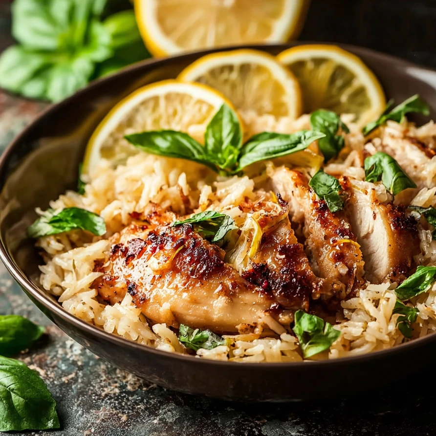 Lemon Basil Orzo