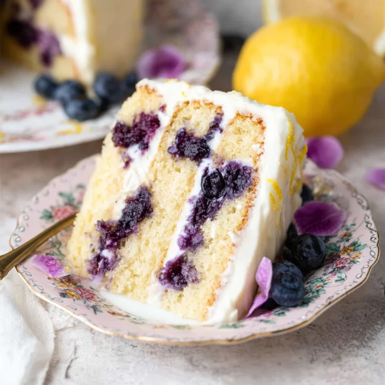 Lemon Blueberry Cake