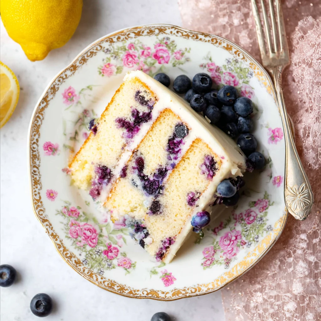 Lemon Blueberry Cake