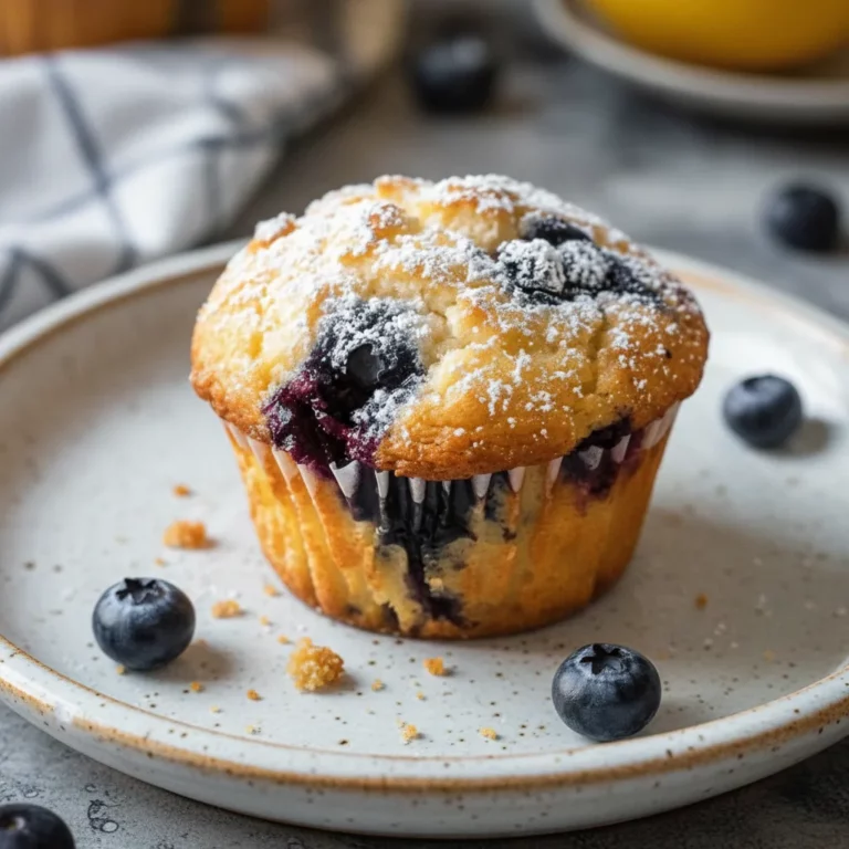 Lemon Blueberry Muffins