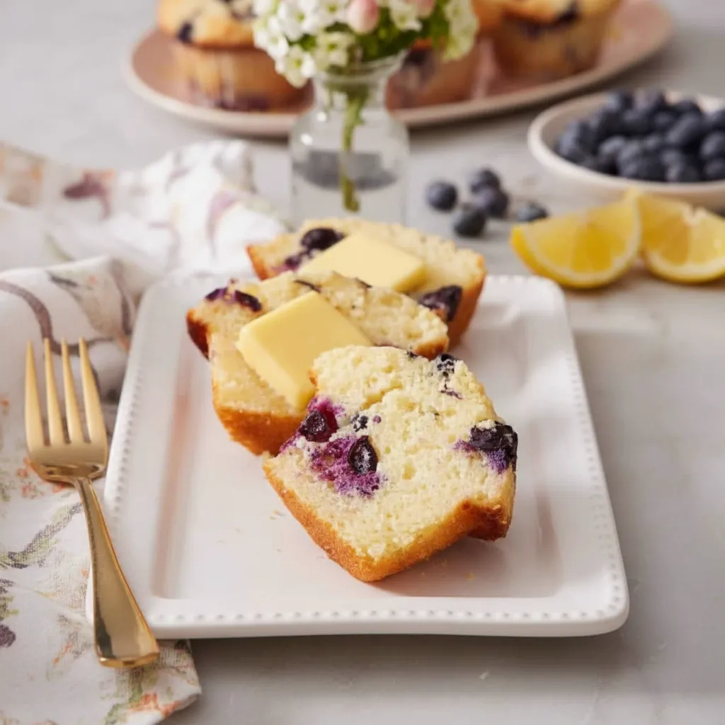 Lemon Blueberry Muffins