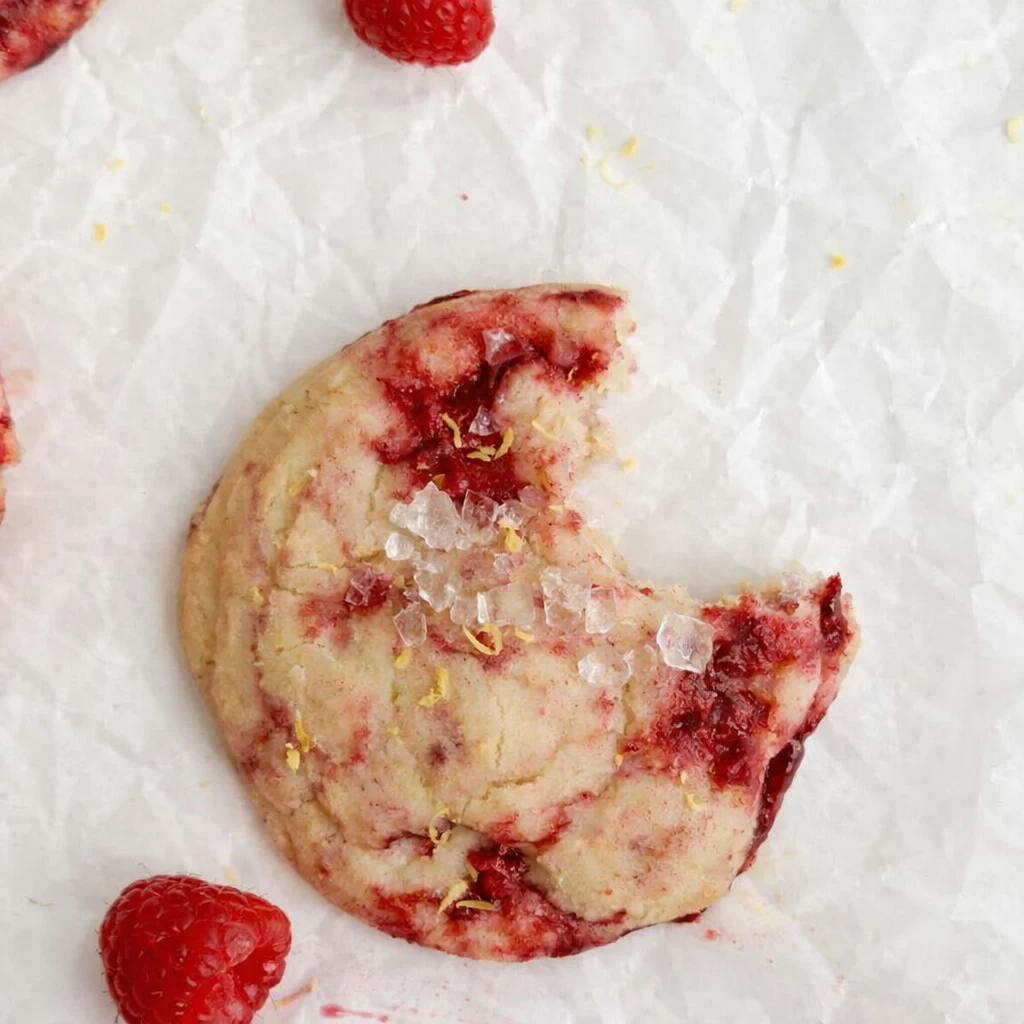 Lemon Raspberry Cookies – Soft, Chewy & Sweet Tart Perfection 2 Lemon Raspberry Cookies