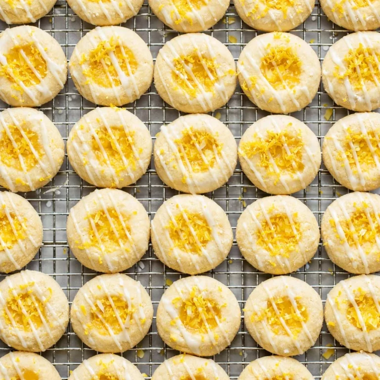 Lemon Thumbprint Cookies