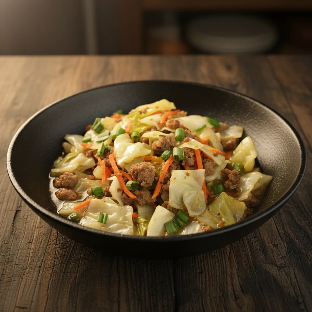 Low Carb Egg Roll Soup