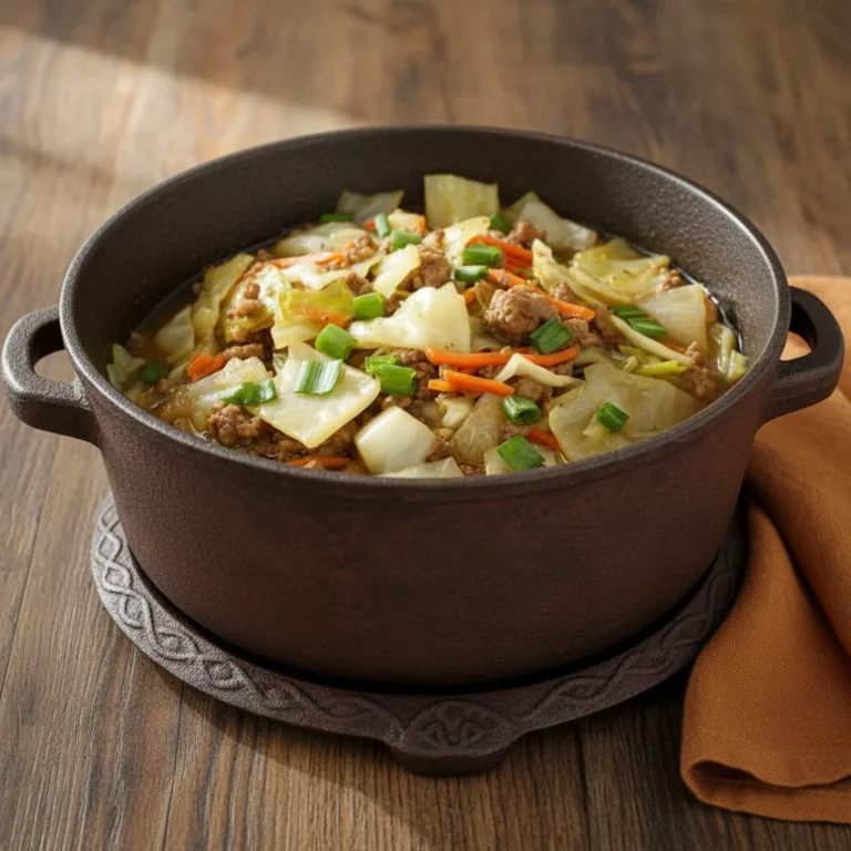 Low Carb Egg Roll Soup