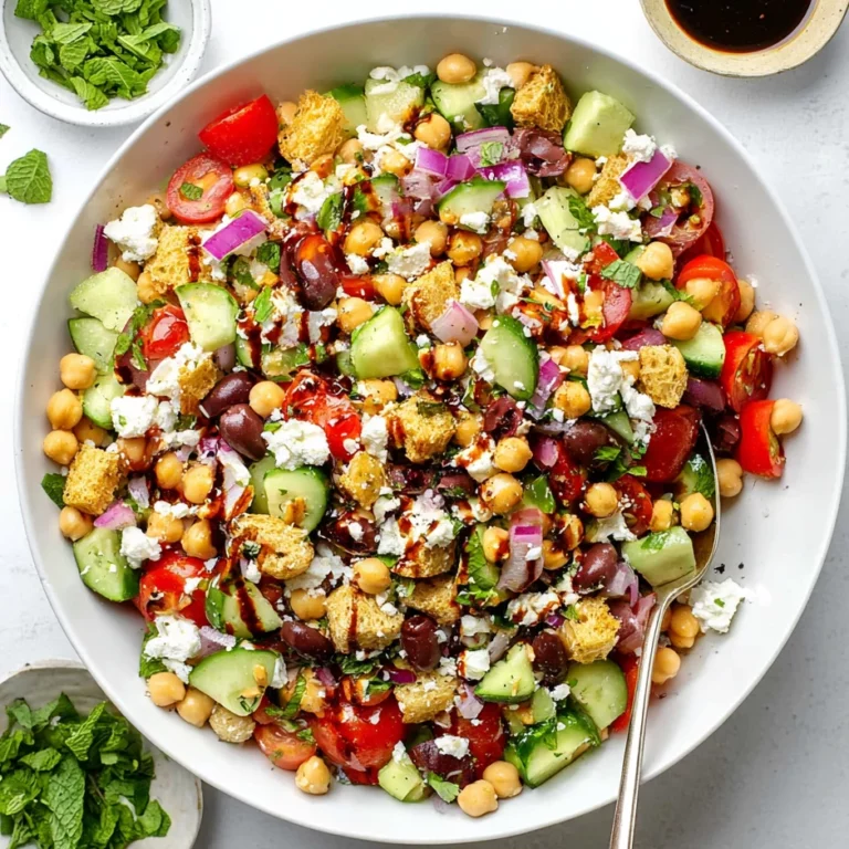 Mediterranean Chickpea Salad