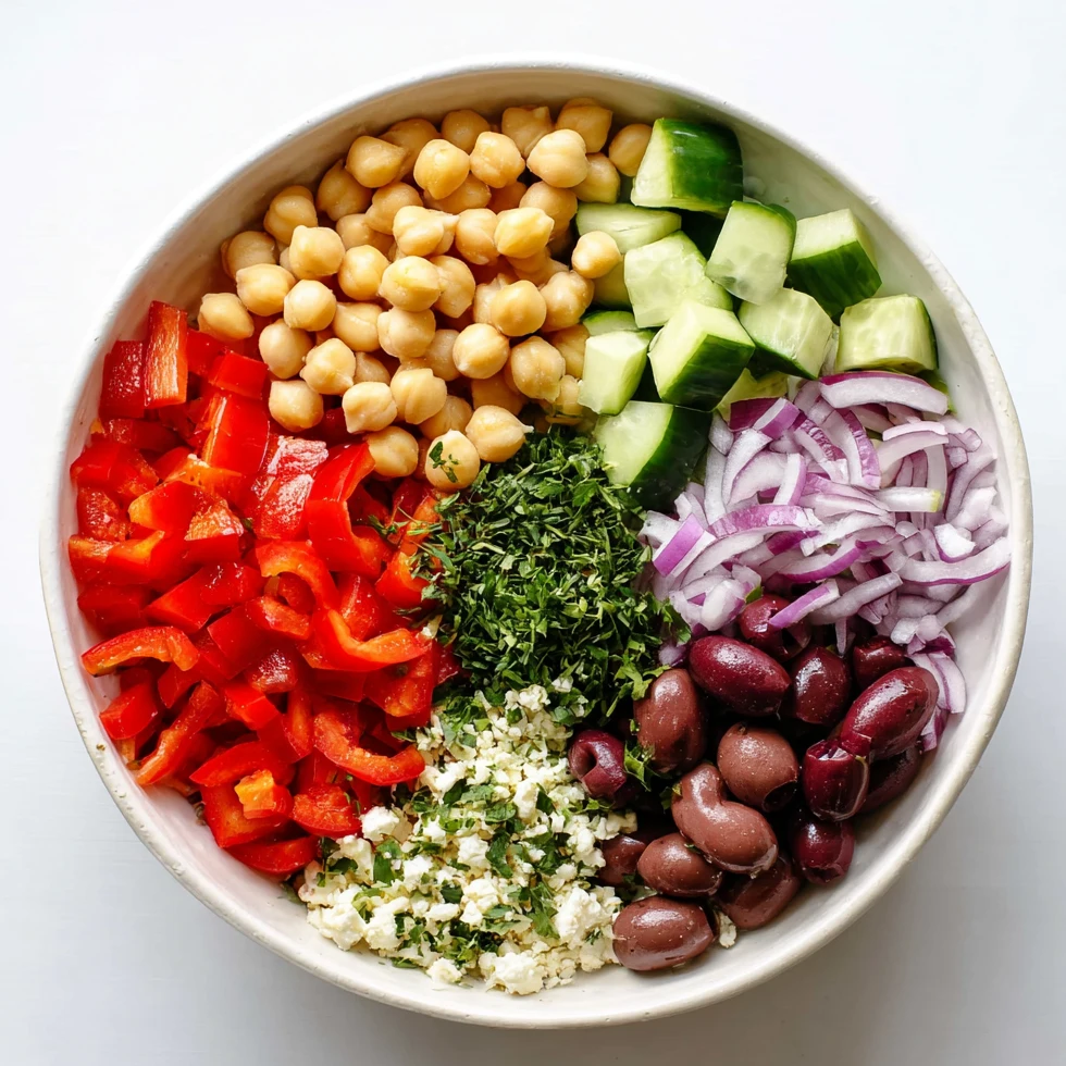 Mediterranean Chickpea Salad