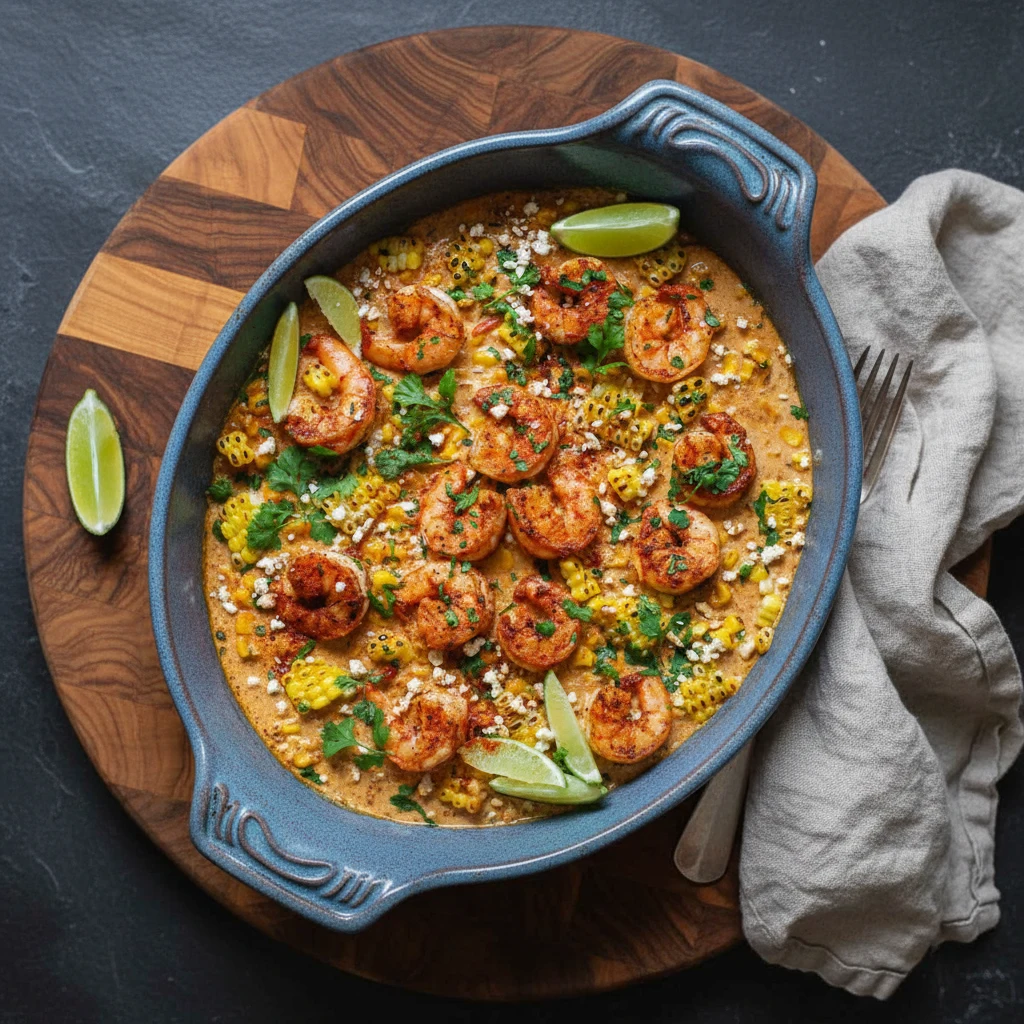 Mexican Street Corn Shrimp