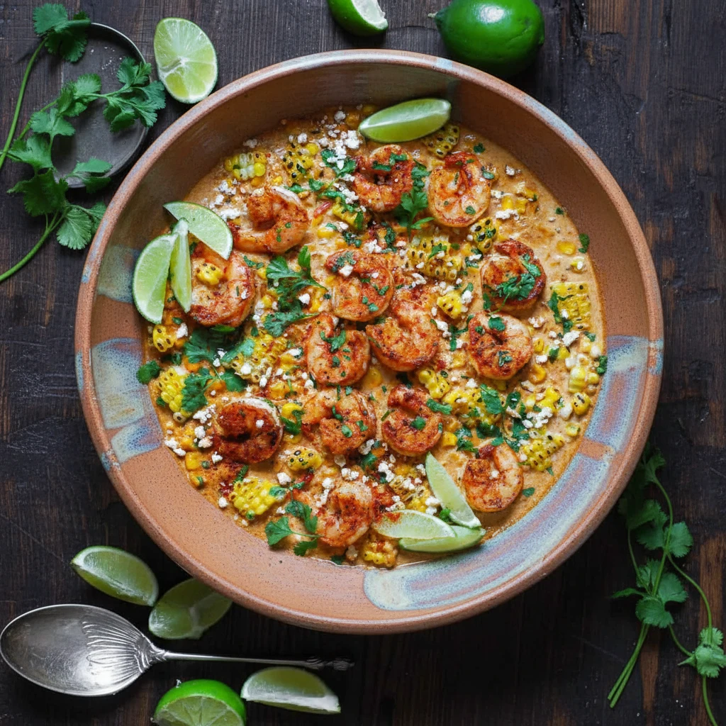Mexican Street Corn Shrimp