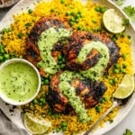 Peruvian Chicken with Green Sauce