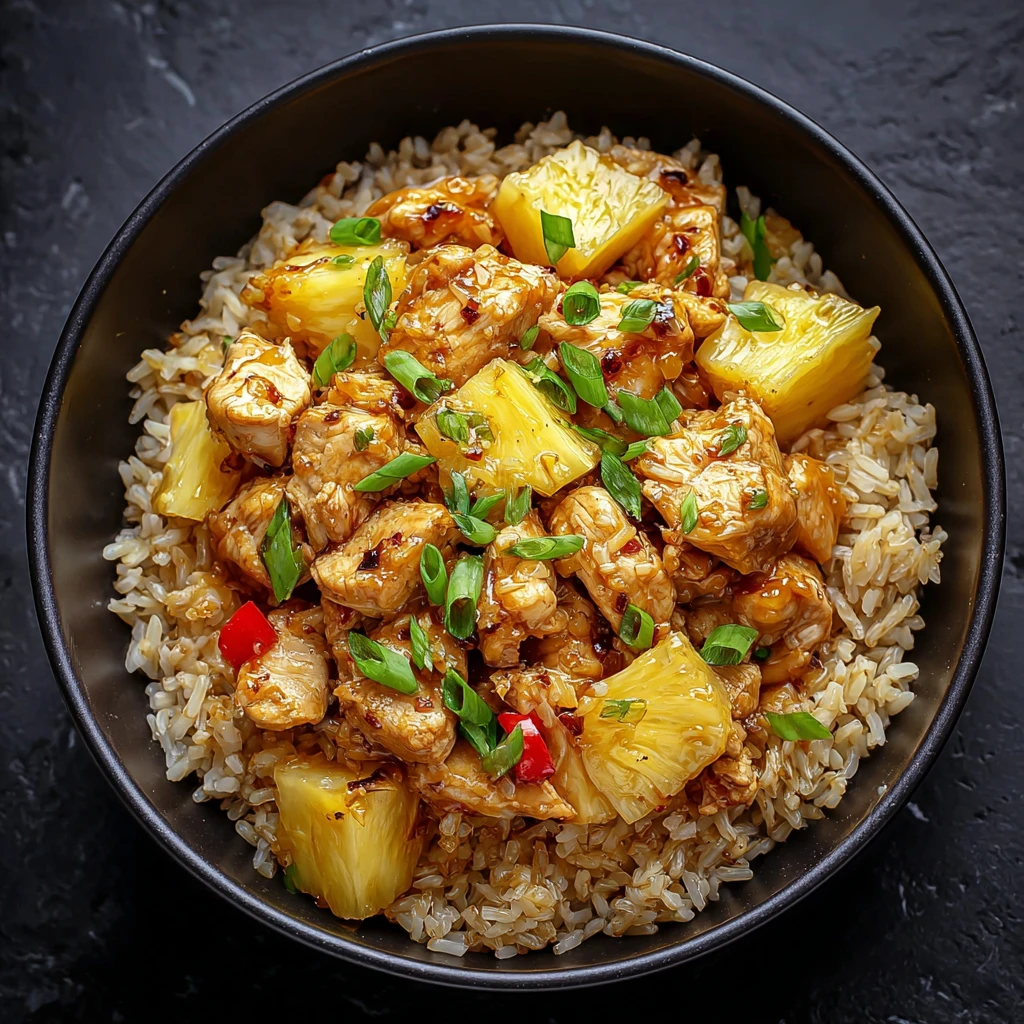 Pineapple Chicken and Rice