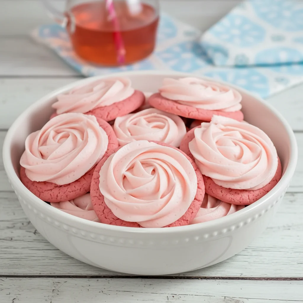 Pink Lemonade Cookies