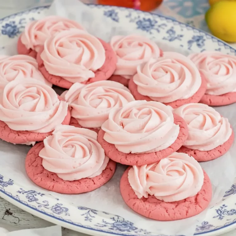 Pink Lemonade Cookies