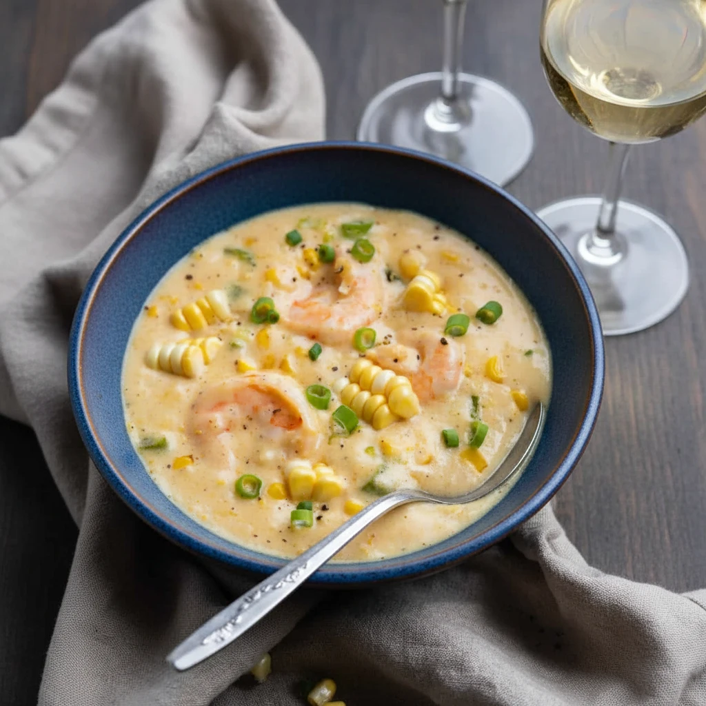 Shrimp and Corn Soup