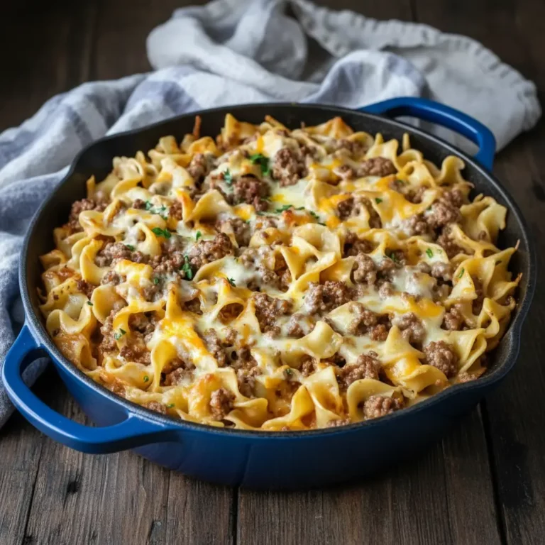 Sour Cream Beef Noodle Casserole