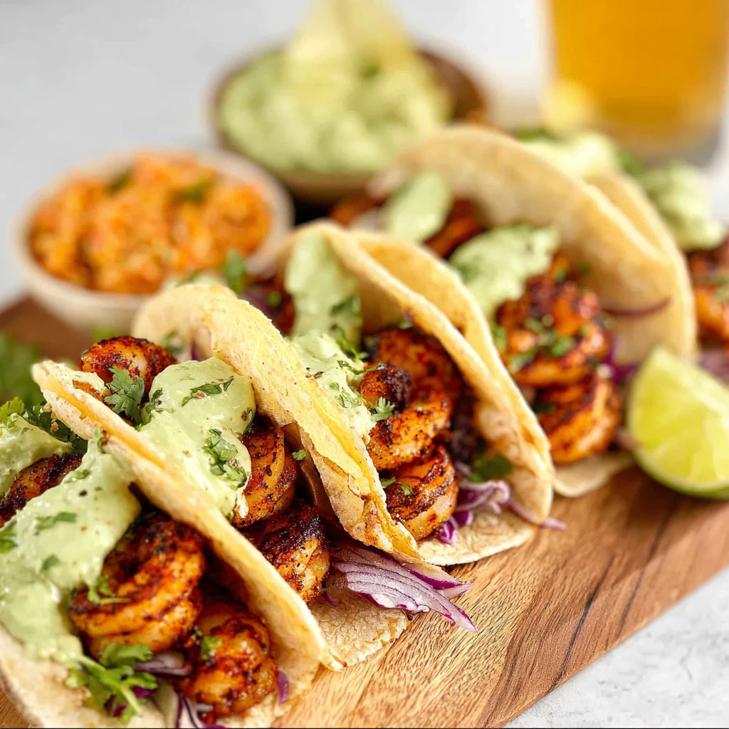 Spicy Shrimp Tacos