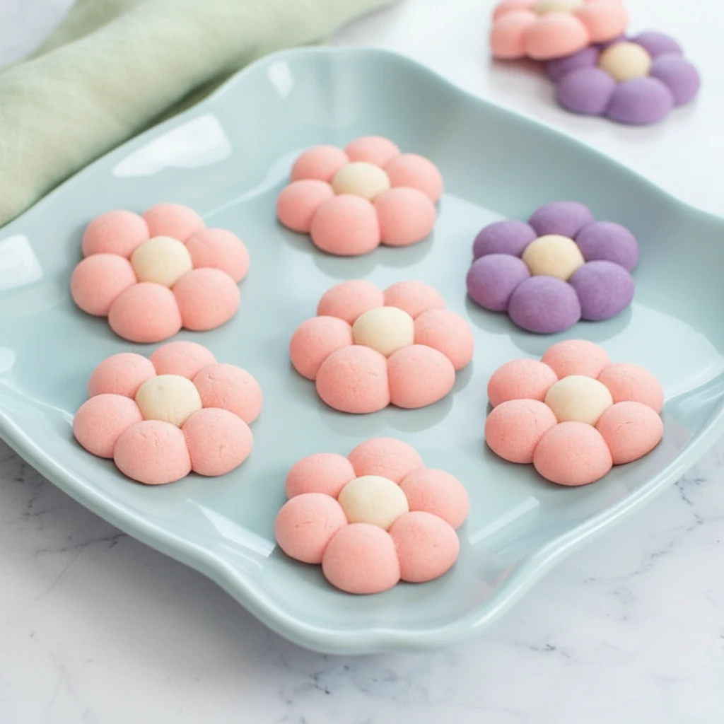 Spring Flower Shortbread