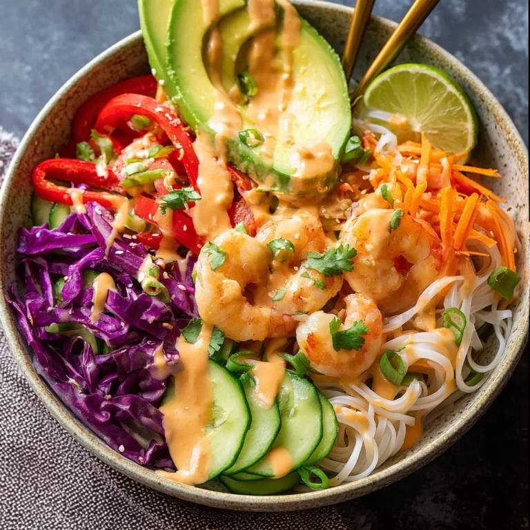 Spring Roll Noodle Bowl