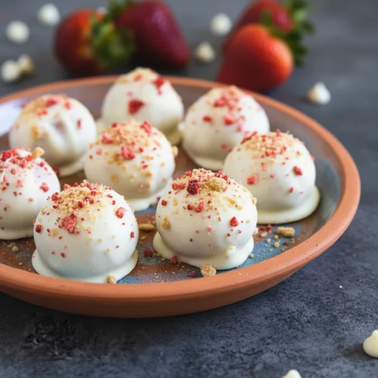 Strawberry Shortcake Bites