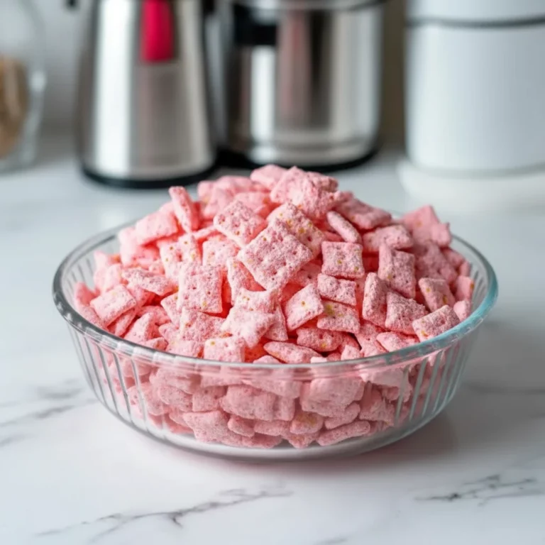 Strawberry Shortcake Puppy Chow