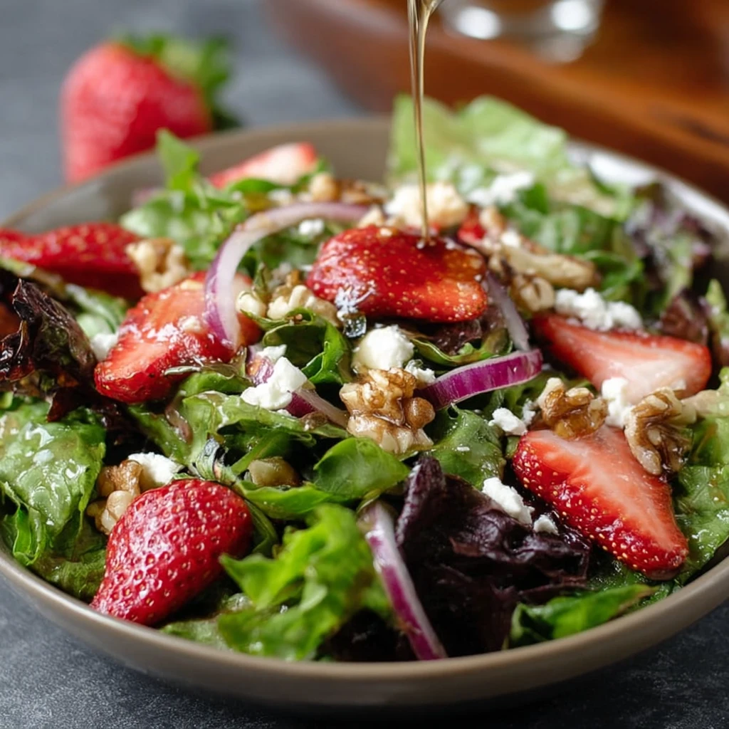 Strawberry Walnut Salad