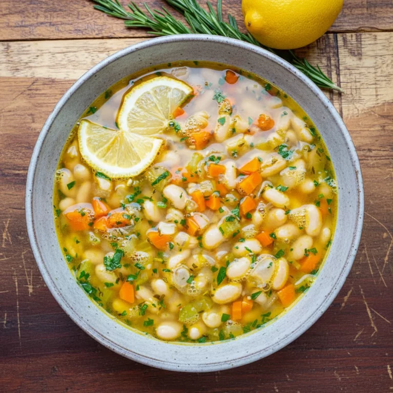 White Bean and Rosemary Soup