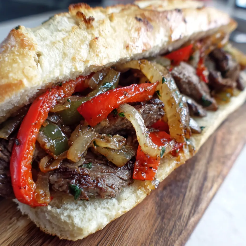 Blackstone Philly Cheesesteak