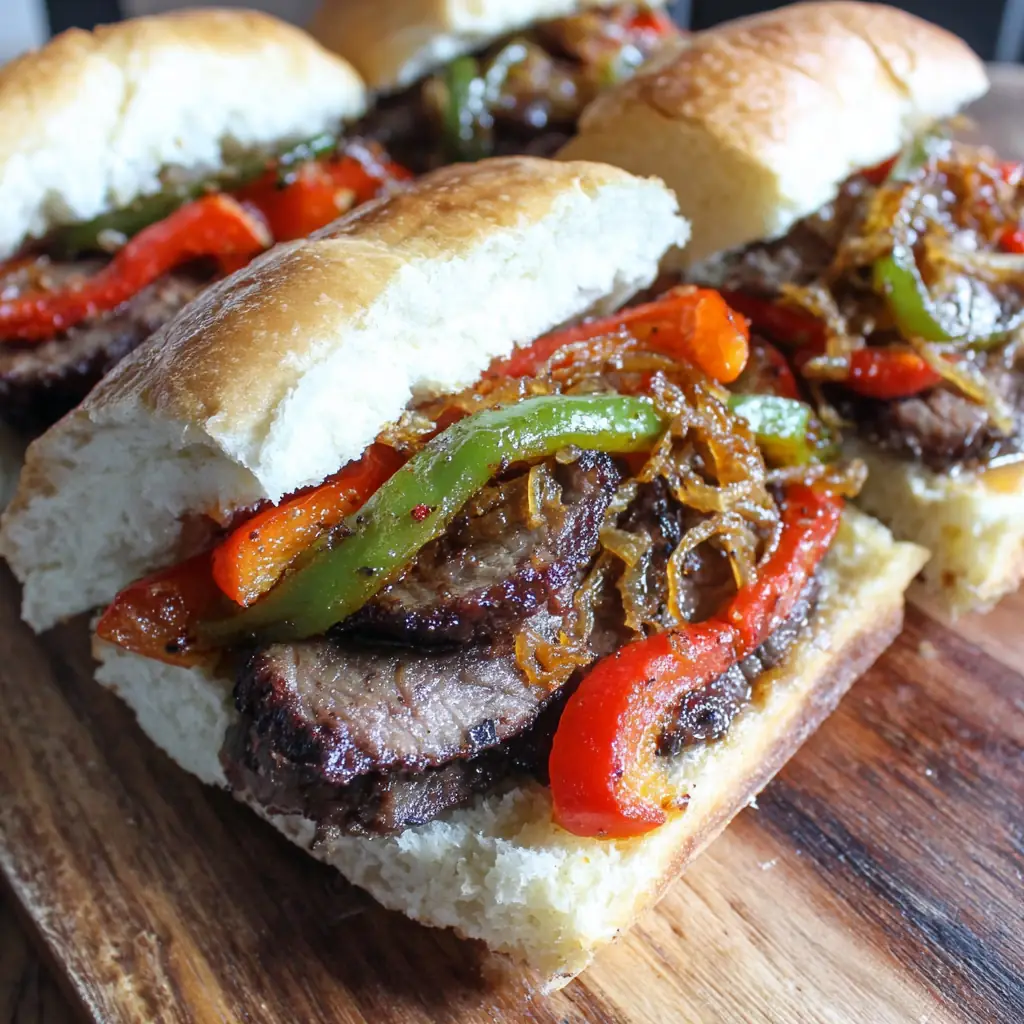 Blackstone Philly Cheesesteak – Authentic Griddle Cheesesteak Sandwiches 4 Blackstone Philly Cheesesteak
