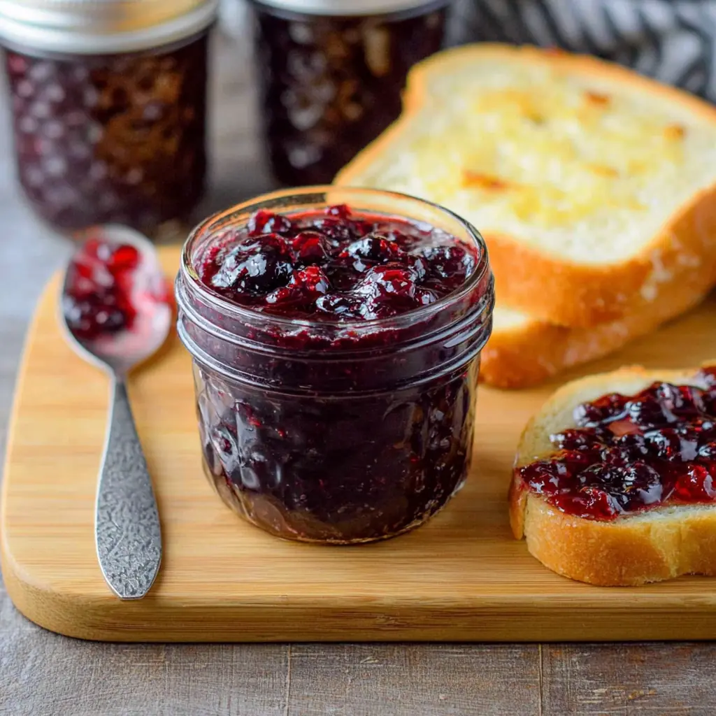 Blueberry Rhubarb Jam: Simple Homemade No Pectin Recipe 4 Blueberry Rhubarb Jam