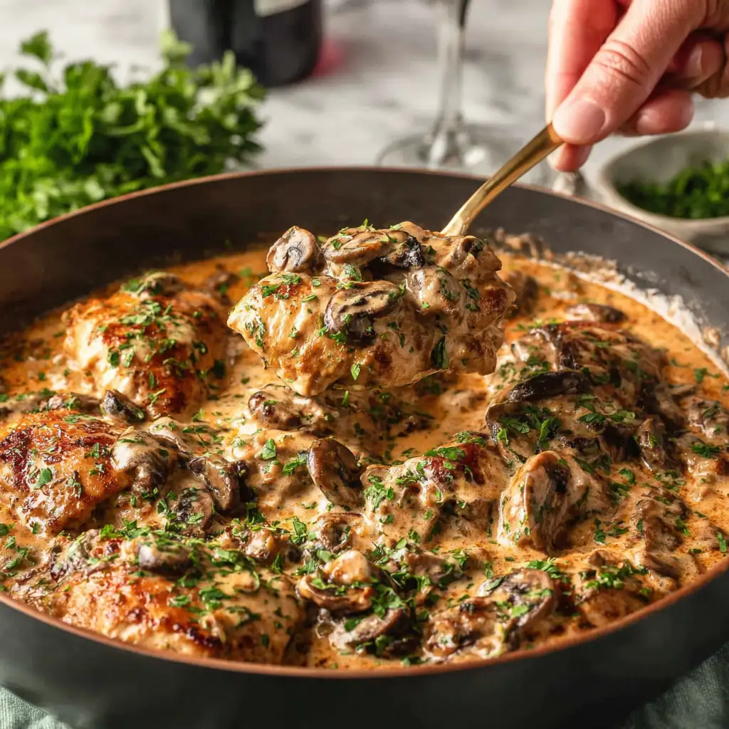 Chicken Stroganoff