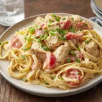 Chicken spaghetti with Rotel
