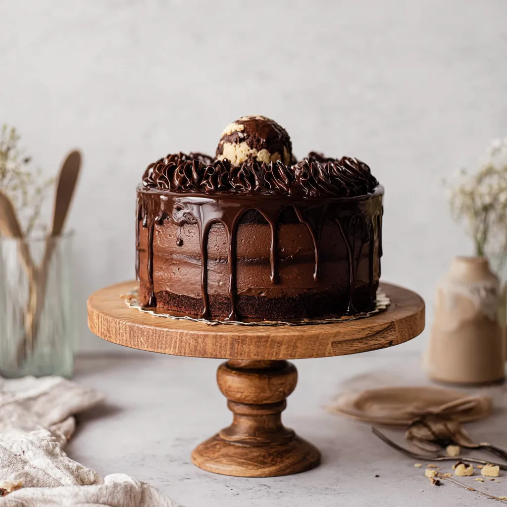 Chocolate Cookie Brownie Cake That Feels Truly Amazing 4 Chocolate Cookie Brownie Cake
